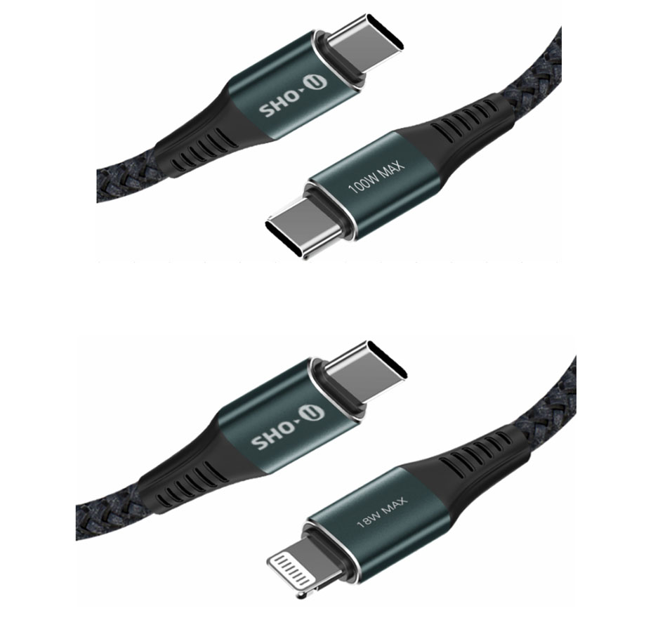 The SHOU brand has USB-C to Lightning certified by MFI and USB-C to USB-C with built-in E-Marker chip. The two transmission/charging cables are expected to go on sale in August 109 and are officially on sale. The SHOU brand has USB-C to Lightning certified by MFI and USB-C to USB-C with built-in E-Marker chip. The two transmission/charging cables are expected to go on sale in August 109 and are officially on sale.